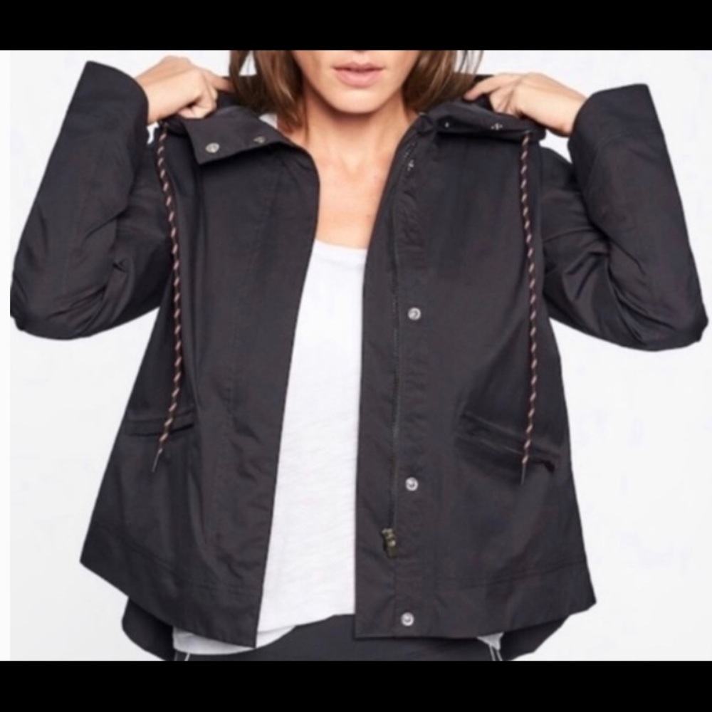 Athleta Black XS waterproof coat / jacket